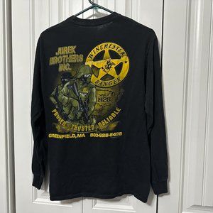 Mens T Shirt Winchester Ranger Police Jurek Brothers Greenfield Mass
